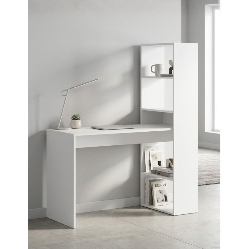 Mesa Escritorio + Estantería Gio Plus - Montiel