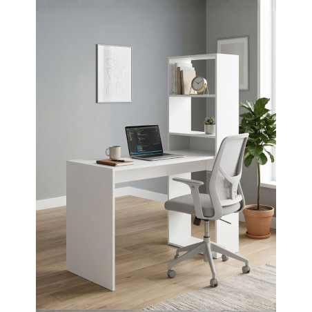 Mesa Escritorio + Estantería Gio Plus - Montiel