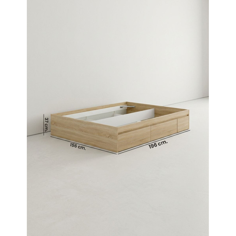 Estructura de Cama con 4 Cajones Bed - Montiel
