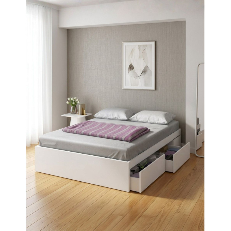 Estructura de Cama con 4 Cajones Bed - Montiel