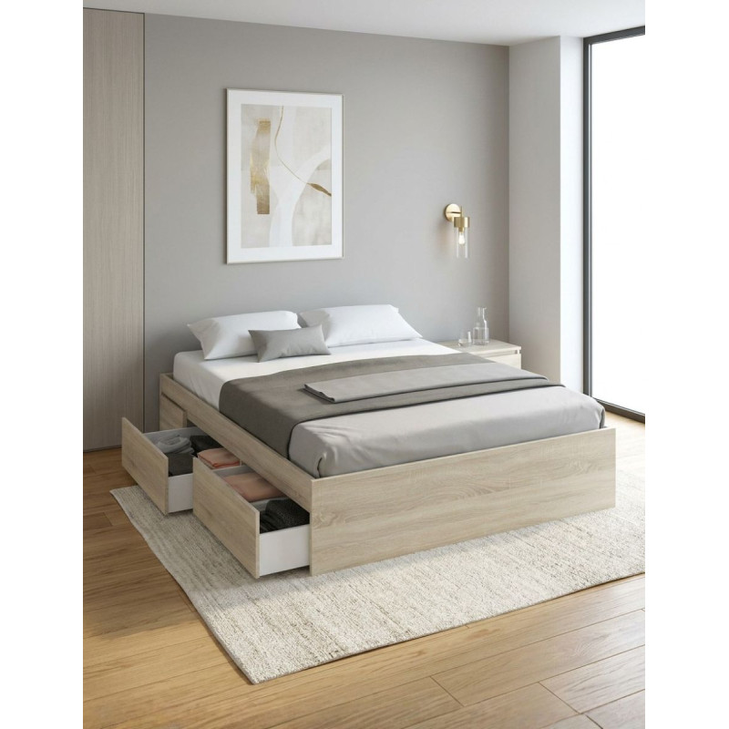 Estructura de Cama con 4 Cajones Bed - Montiel