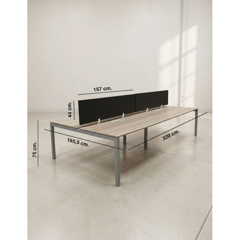 Multipuesto Oficina Madera MM1890 - Montiel