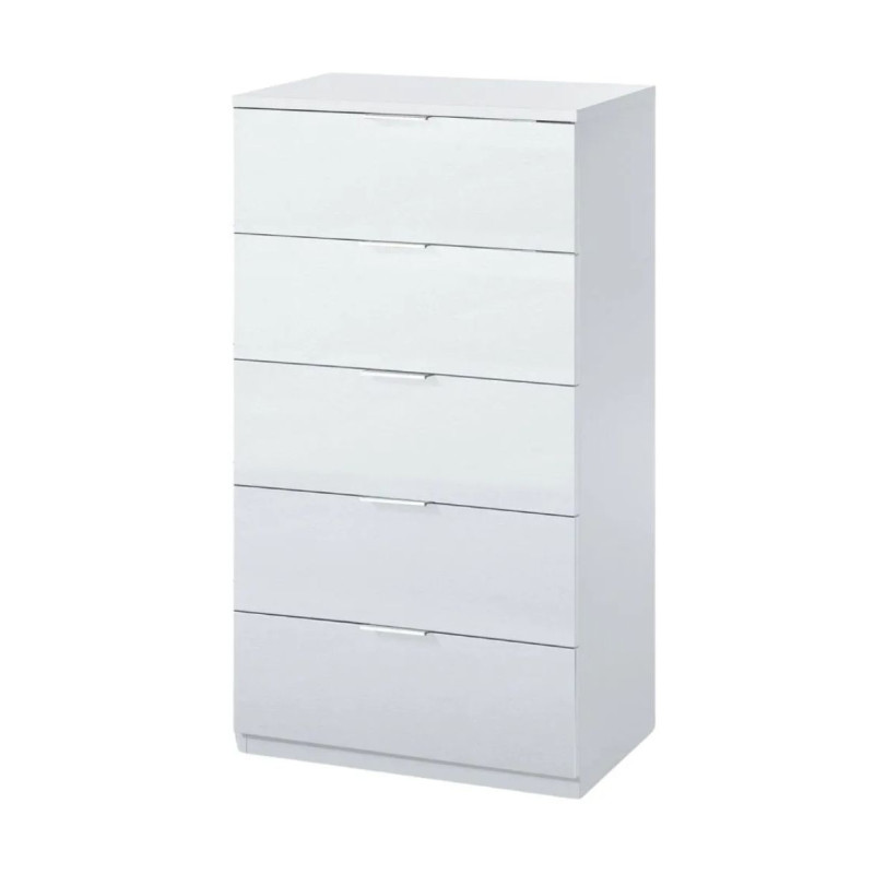 Cómoda Blanco Artik 5 Cajones Haya - Montiel