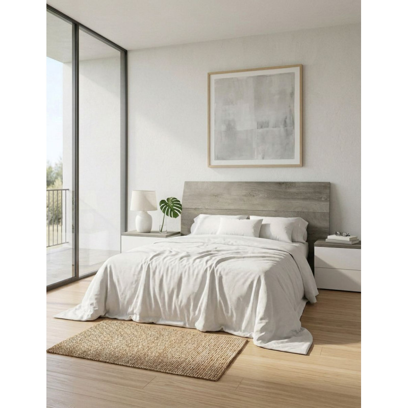 Pack Muebles de Dormitorio Cabecera + 2 Mesitas - Montiel