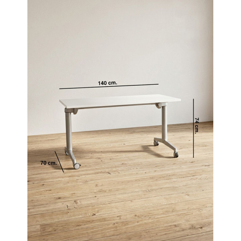 Mesa Plegable Oficina 140x70 cm. de Steelcase - Montiel