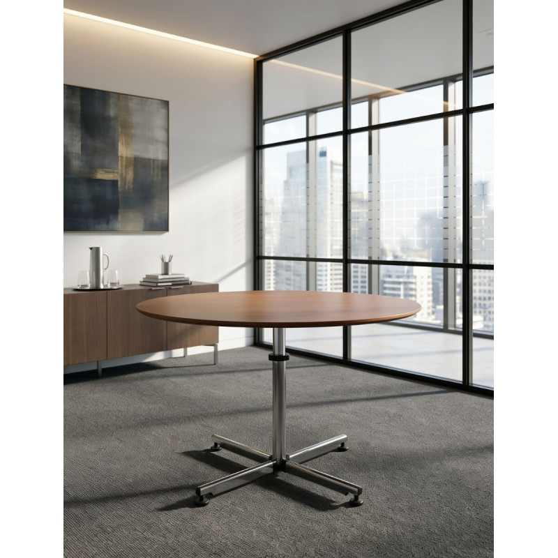 Mesa Reuniones RedondaØ110 cm. Kitos de USM - Montiel