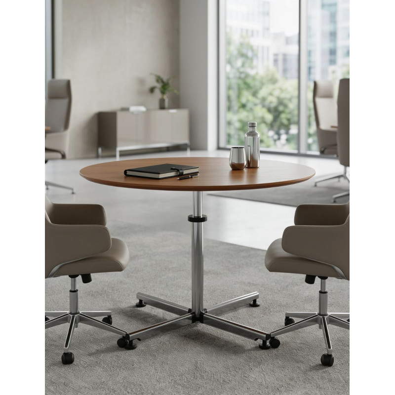 Mesa Reuniones RedondaØ110 cm. Kitos de USM - Montiel