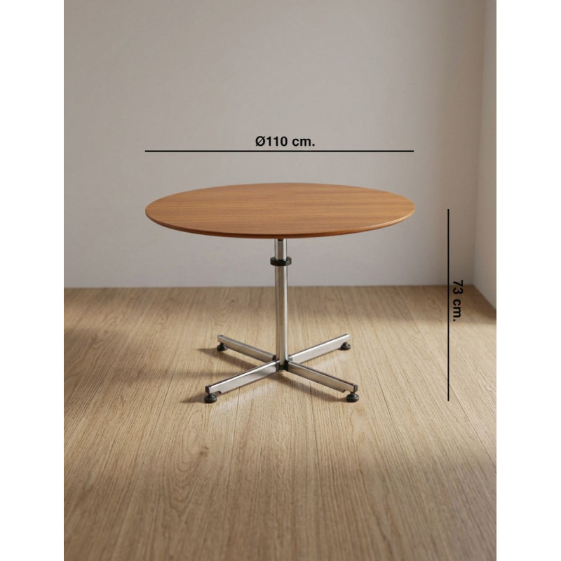 Mesa Reuniones RedondaØ110 cm. Kitos de USM - Montiel