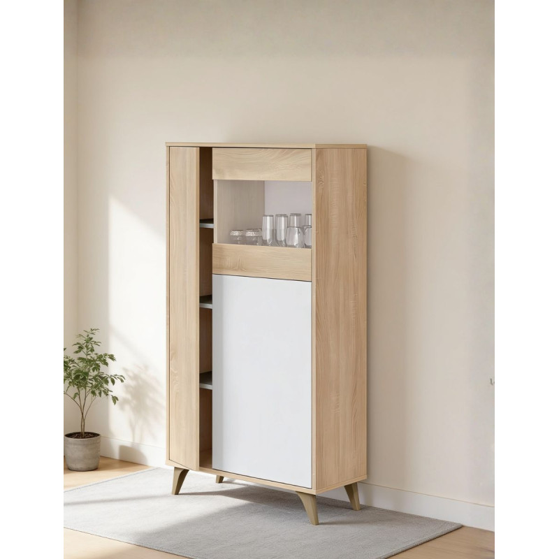 Vitrina Alta de 3 Puertas Relax Plus