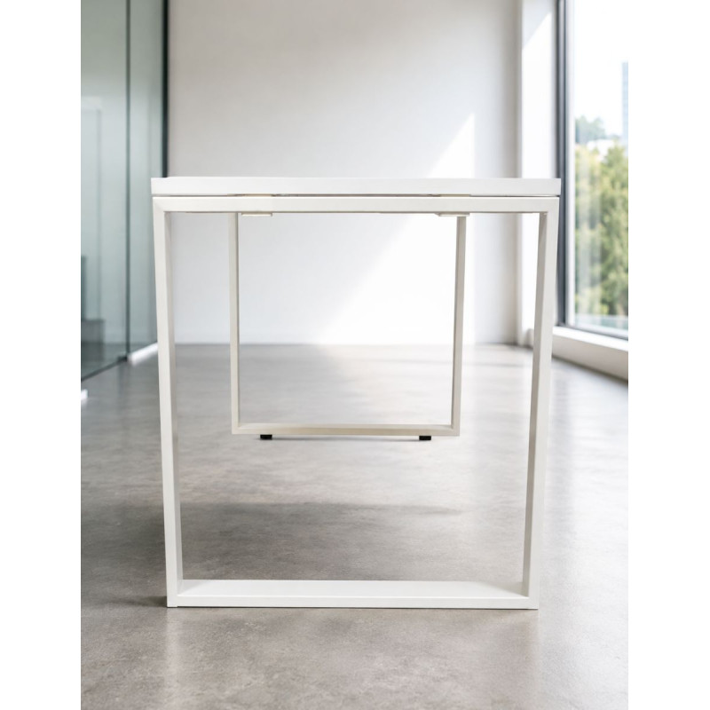 Mesa Blanca Oficina 120x65 cm. MM193 de Montiel