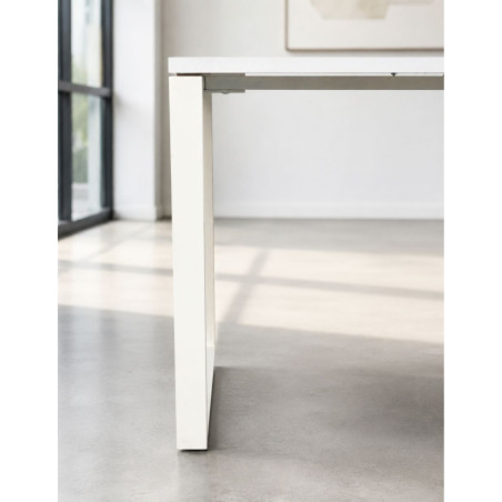 Mesa Blanca Oficina 120x65 cm. MM193 de Montiel