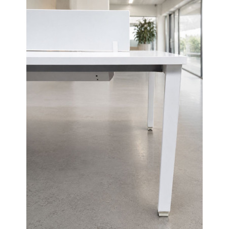 Mesa Multipuesto Oficina 4 Puestos de Mobel Línea - Montiel