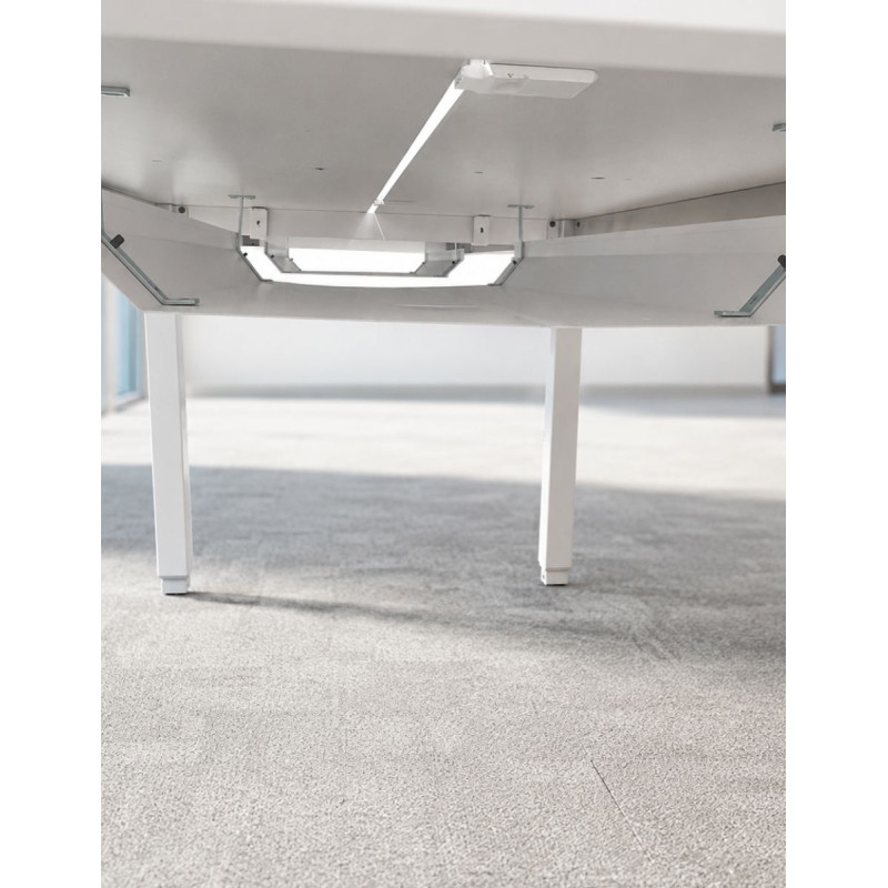 Mesa Multipuesto Oficina 4 Puestos de Mobel Línea - Montiel
