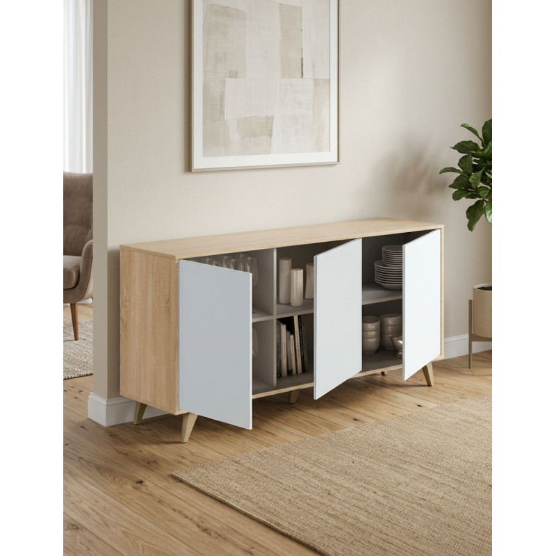 Mueble Aparador 3 Puertas 75x154 cm. Relax Plus - Montiel