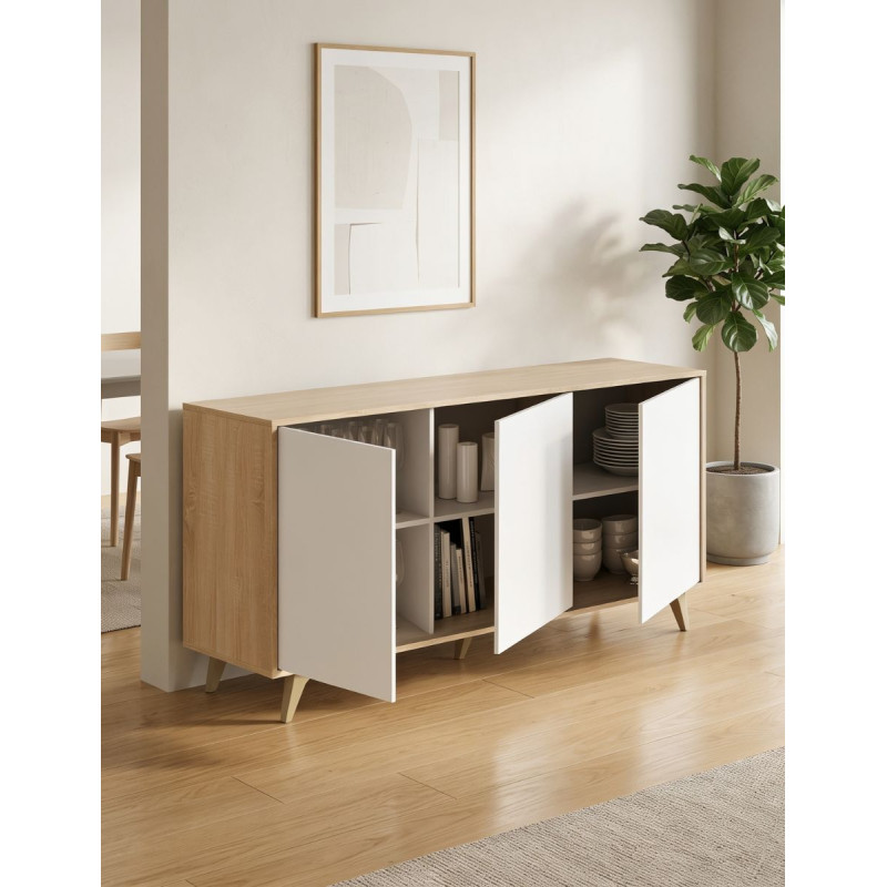 Mueble Aparador 3 Puertas 75x154 cm. Relax Plus - Montiel
