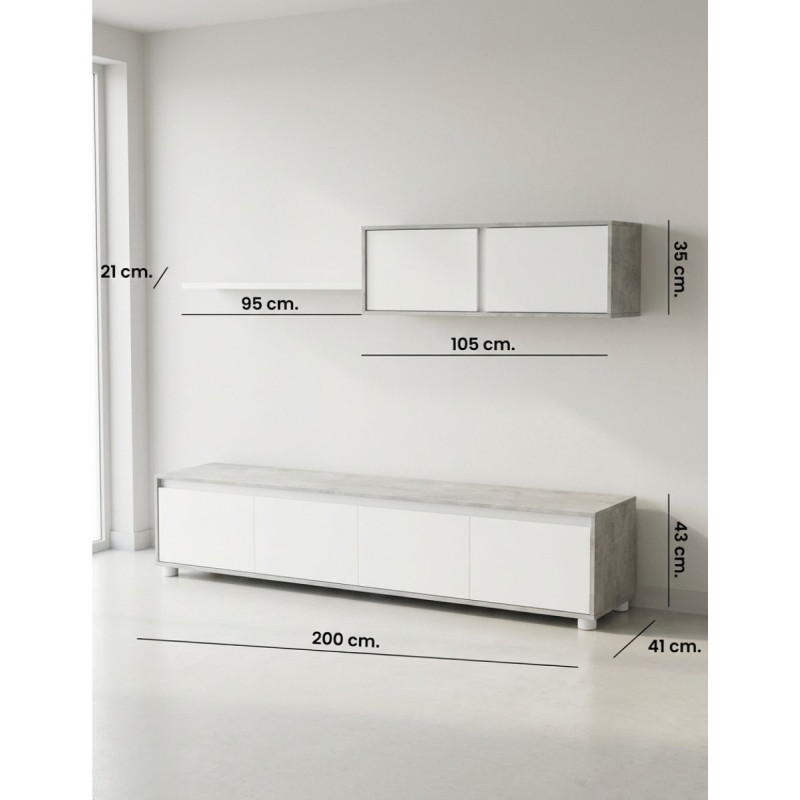 Composición Salón para TV Home - Montiel