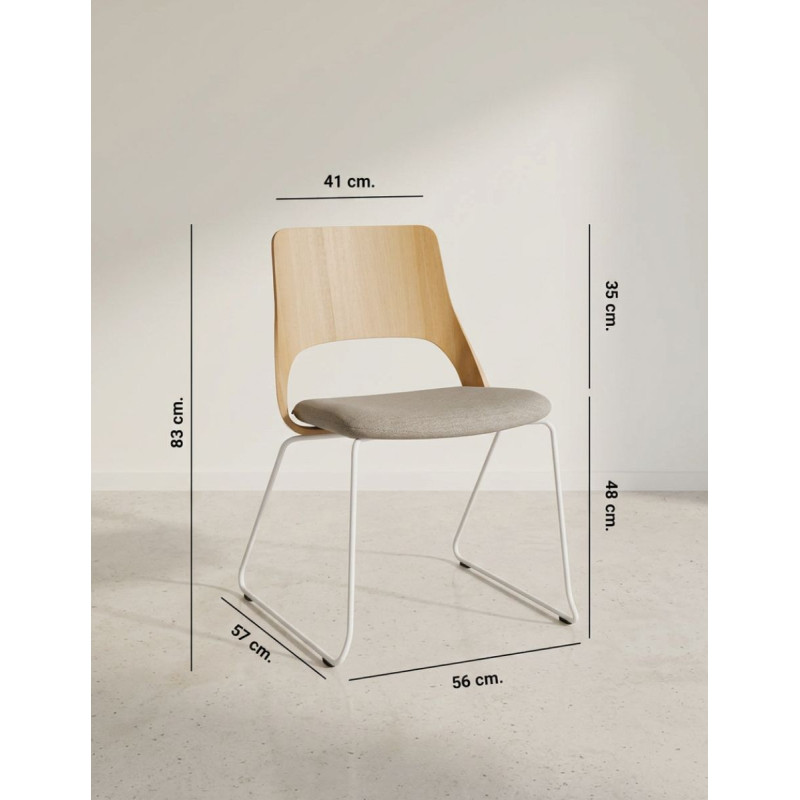 Silla Confidente Embrace de Kinnarps - Montiel