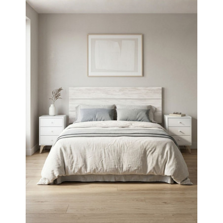 Conjunto Dormitorio de Cabecero + 2 Mesitas Sweet - Montiel