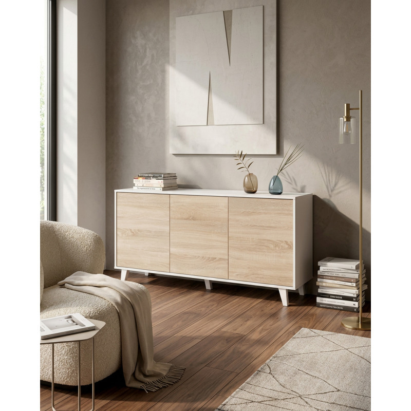 Aparador de 3 Puertas Stylus Plus