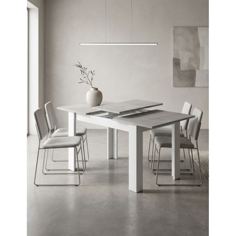 Mesa Practico Extensible de Comedor 140-190x90 cm. - Montiel