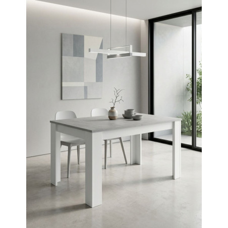 Mesa Practico Extensible de Comedor 140-190x90 cm. - Montiel
