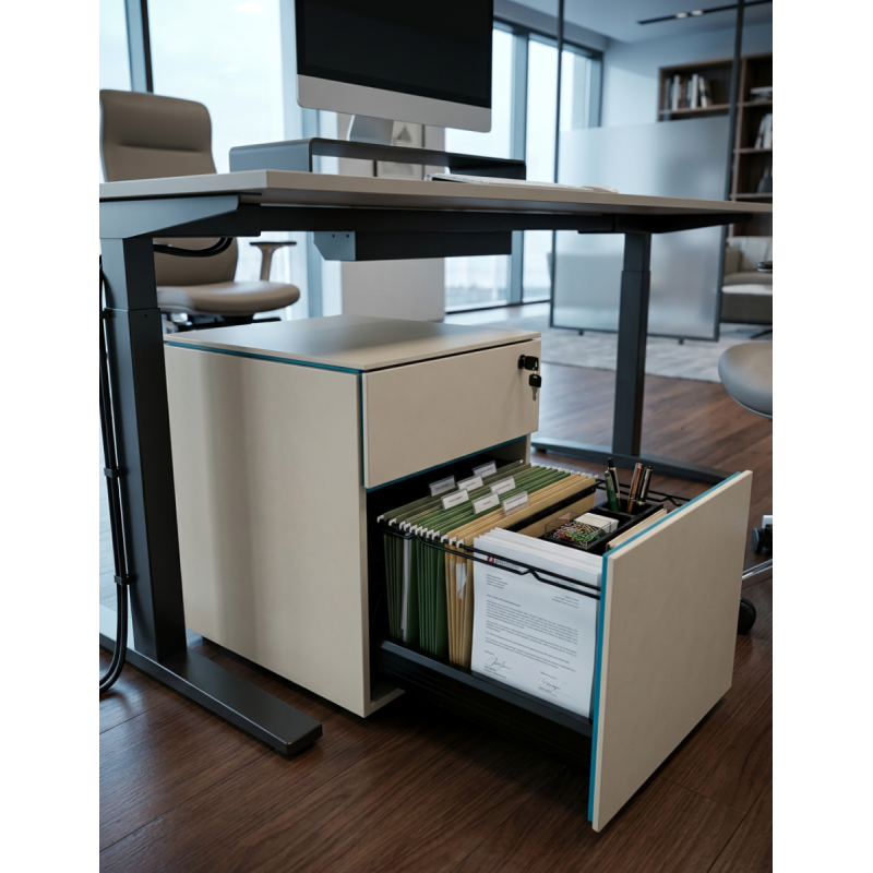 Cajonera Archivador con Ruedas de Steelcase - Montiel