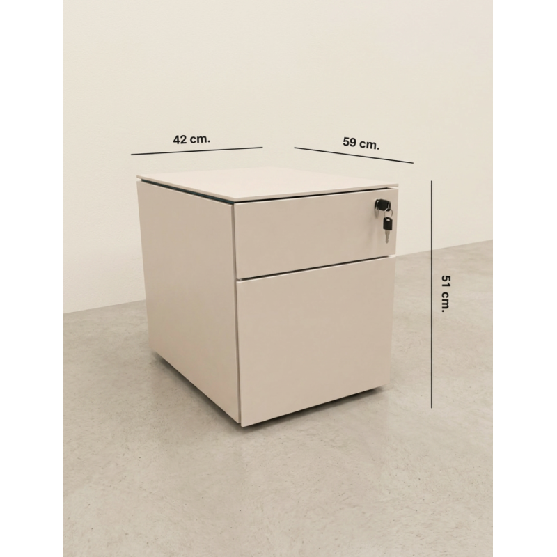 Cajonera Archivador con Ruedas de Steelcase - Montiel