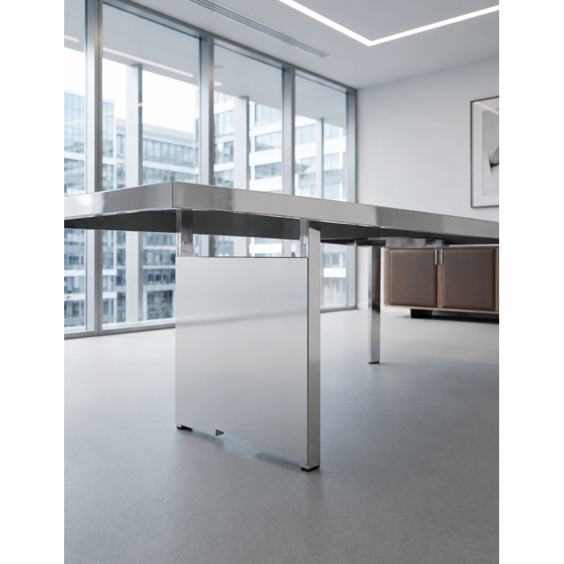 Mesa Reuniones Negra MM1900 - Montiel