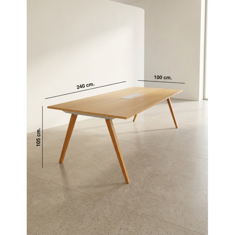 Mesa Madera Haya MM1901 - Montiel