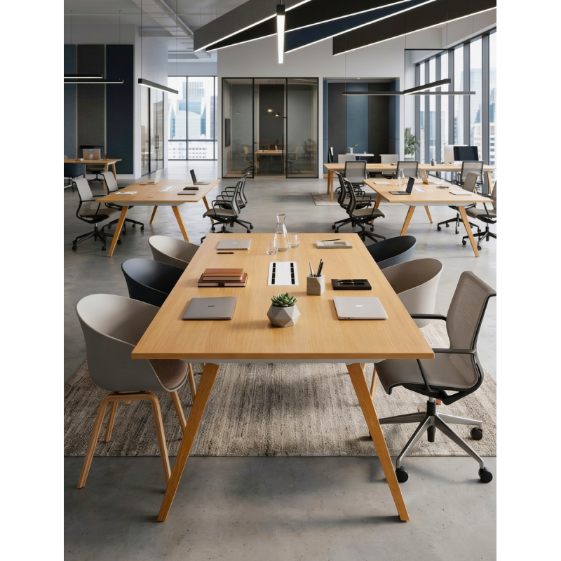 Mesa Madera Haya MM1901 - Montiel