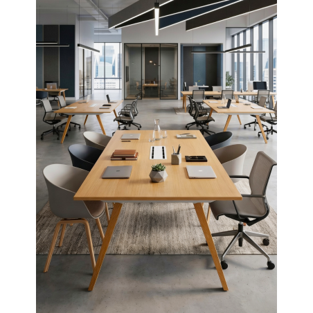 Mesa Madera Haya MM1901 - Montiel