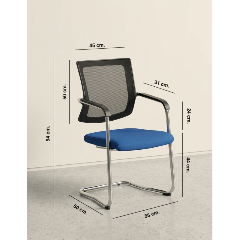 Silla Recepción Dallas de Euromof - Montiel