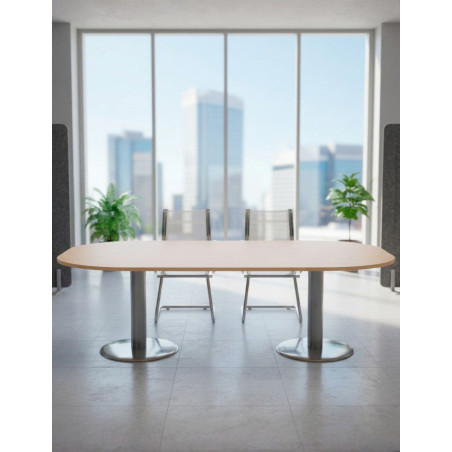 ▷ Mesa de Reuniones Ovalada de Herpesa - Oficinas Montiel