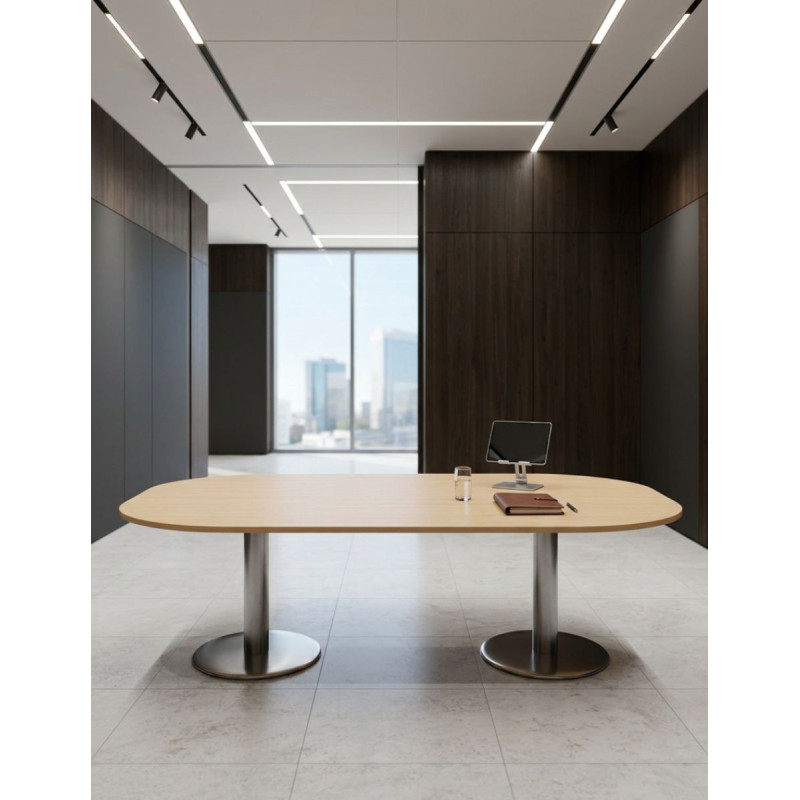▷ Mesa de Reuniones Ovalada de Herpesa - Oficinas Montiel
