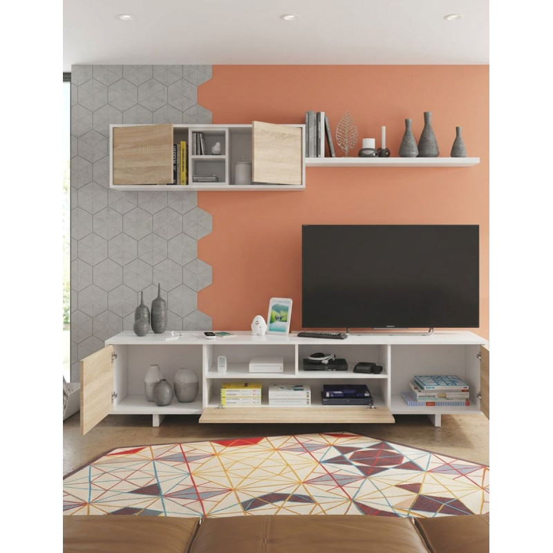 Mueble de TV VARYS para Salón 200x46x41- Montiel