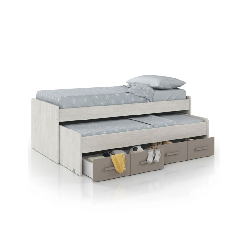 Cama Nido + 2 Cajones (190x90 - 180x90)  - Montiel