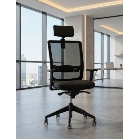 Silla Ergonómica Oficina Sofi Malla - Montiel