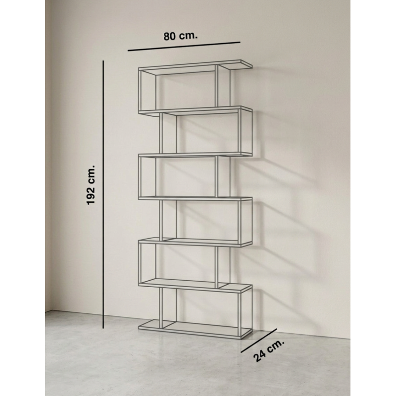 Mueble Estantería Alto Danerys - Montiel