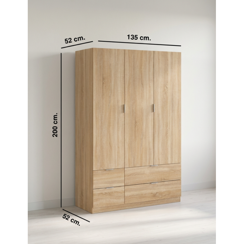 Armario Dormitorio Low Cost - Montiel