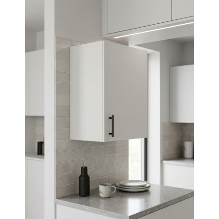 Mueble Cocina para Colgar 40 cm. Blanco Brillo - Montiel