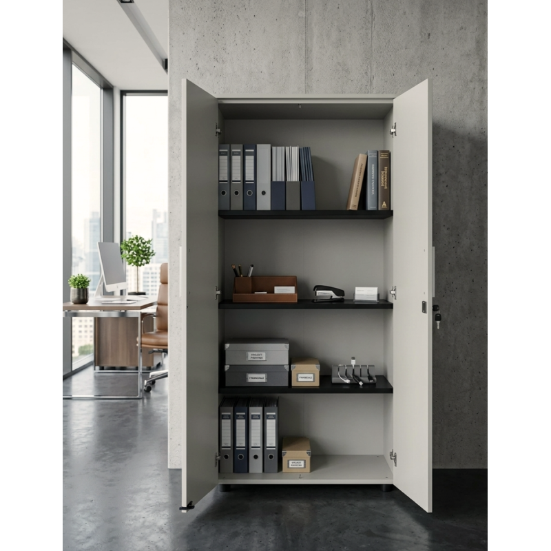 Armario Oficina Blanco de Steelcase - Montiel