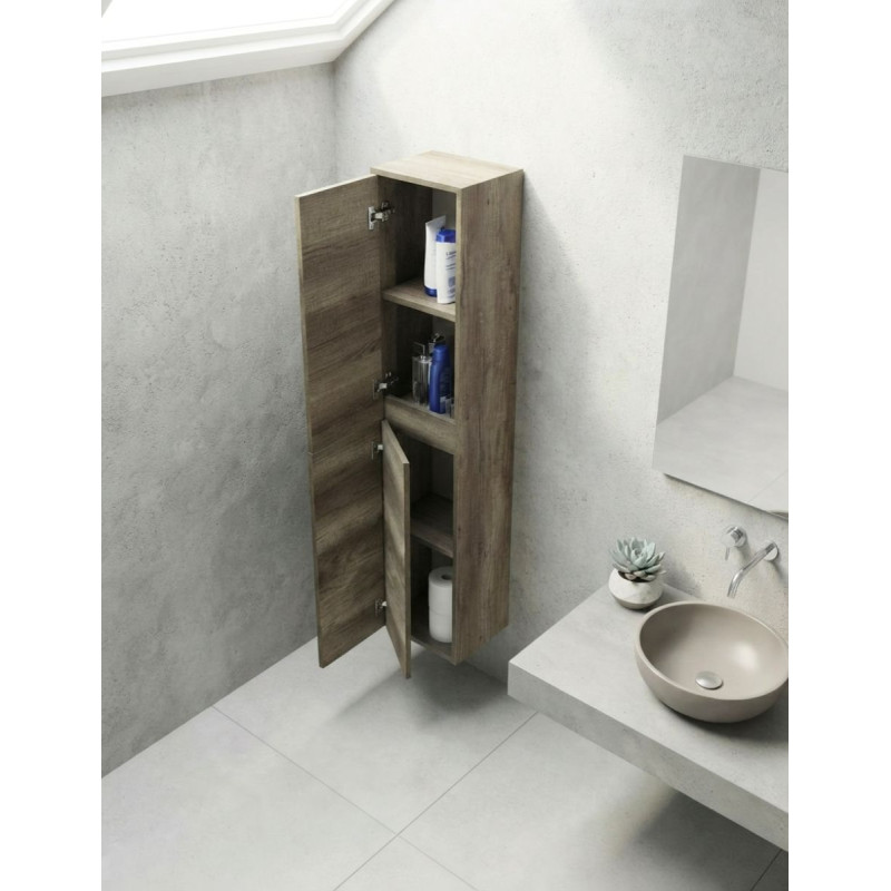 Camerino de Baño Dakota Roble Nordik 140 cm. - Montiel