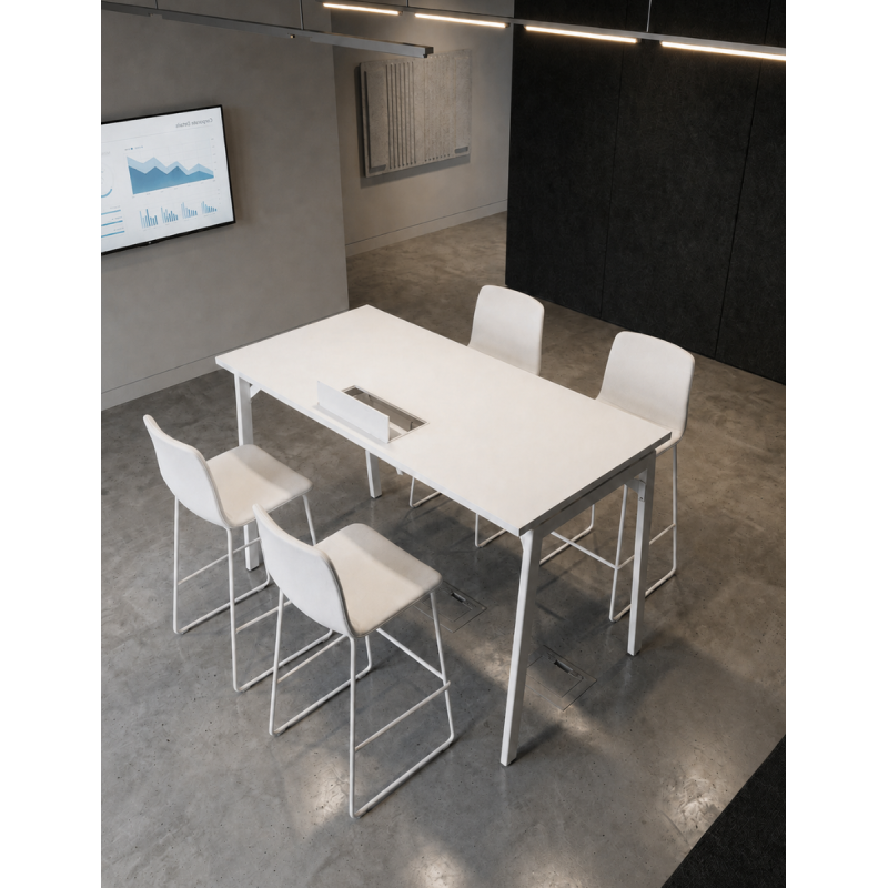 Mesa Blanca Alta de Forma 5 - Montiel