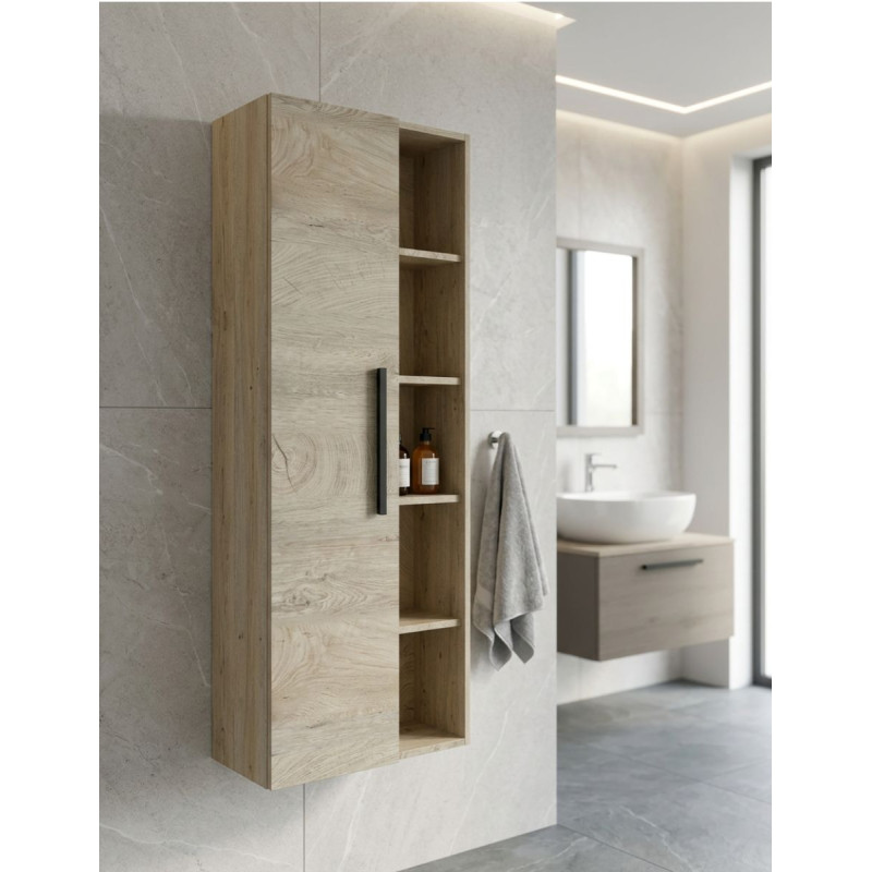 Armario de Baño Atenea Colgante Roble Alaska - Montiel