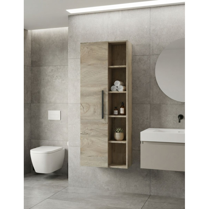Armario de Baño Atenea Colgante Roble Alaska - Montiel