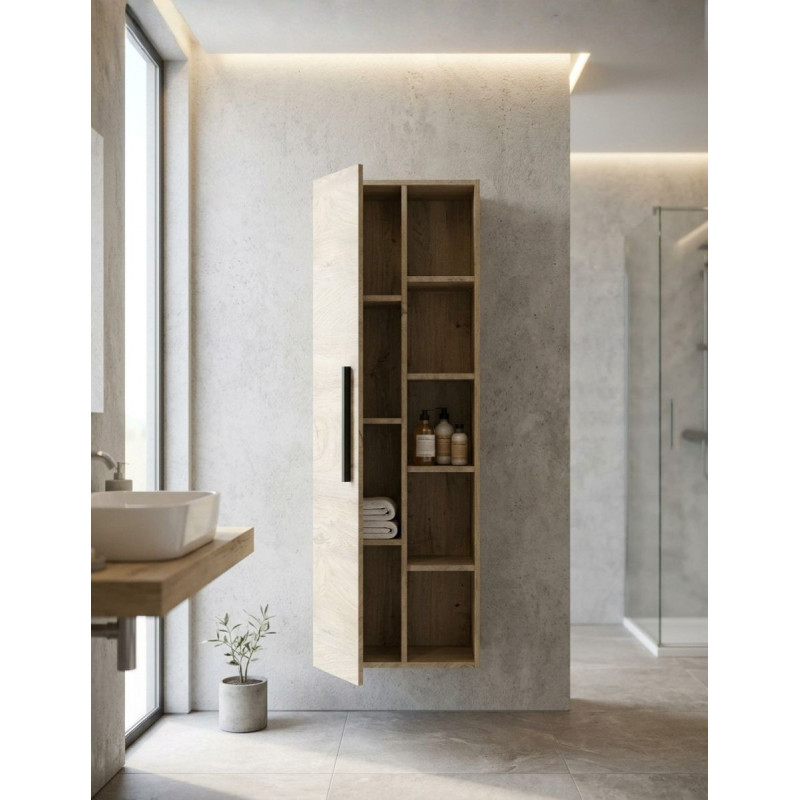 Armario de Baño Atenea Colgante Roble Alaska - Montiel