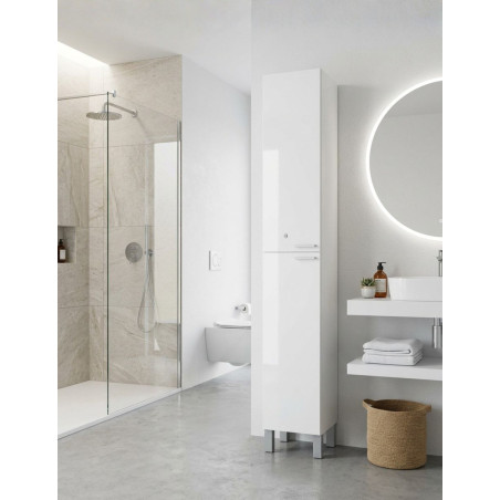 Armario de Baño Koncept Alto Blanco Brillante - Montiel