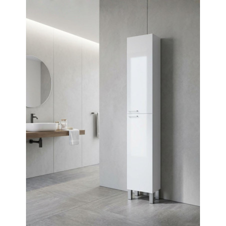 Armario de Baño Koncept Alto Blanco Brillante - Montiel