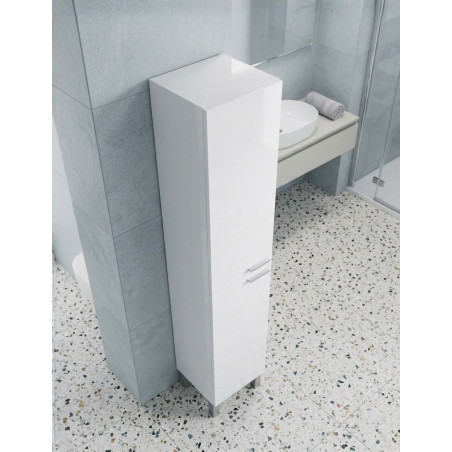 Armario de Baño Koncept Alto Blanco Brillante - Montiel