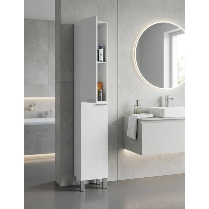 Armario de Baño Koncept Alto Blanco Brillante - Montiel